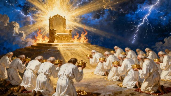 Quem são os 24 Anciãos de Apocalipse? Anjos ou Humanos?