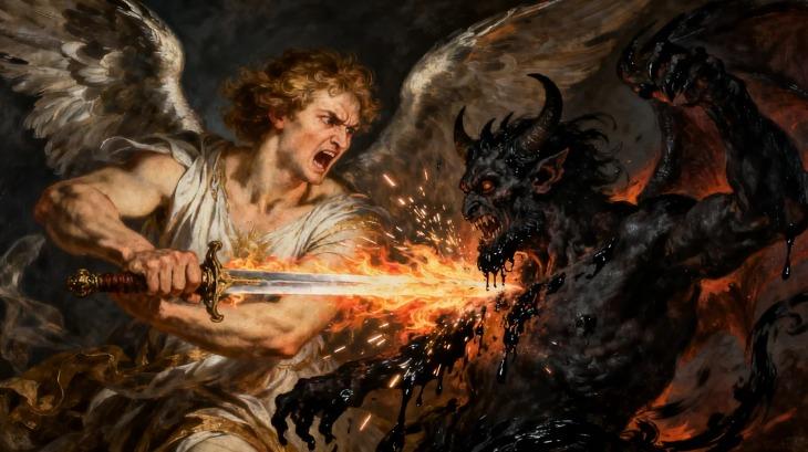 A Guerra que os Ungidos não Lutaram: O Conflito Celestial
